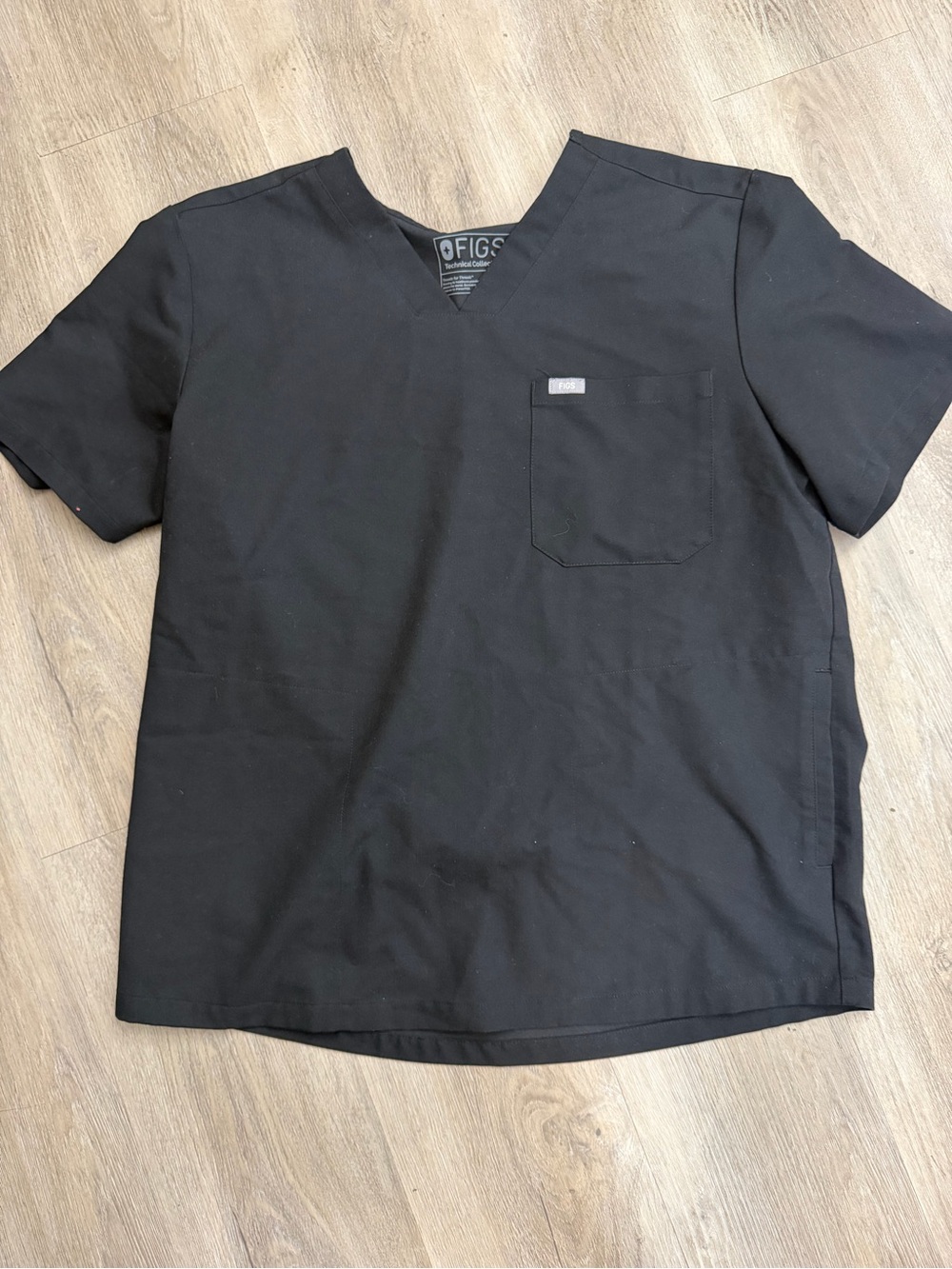 FIGS Technical Collection Men’s Work Shirt Size XL Black 0503